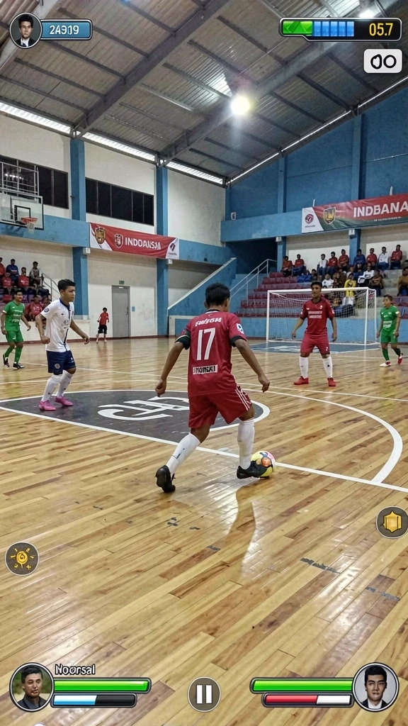 f08 - Lingkungan menakjubkan dengan detail yang halus.