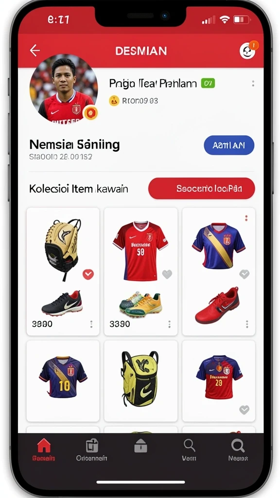 gila138 - Tampilan antarmuka yang menarik dan mudah digunakan.