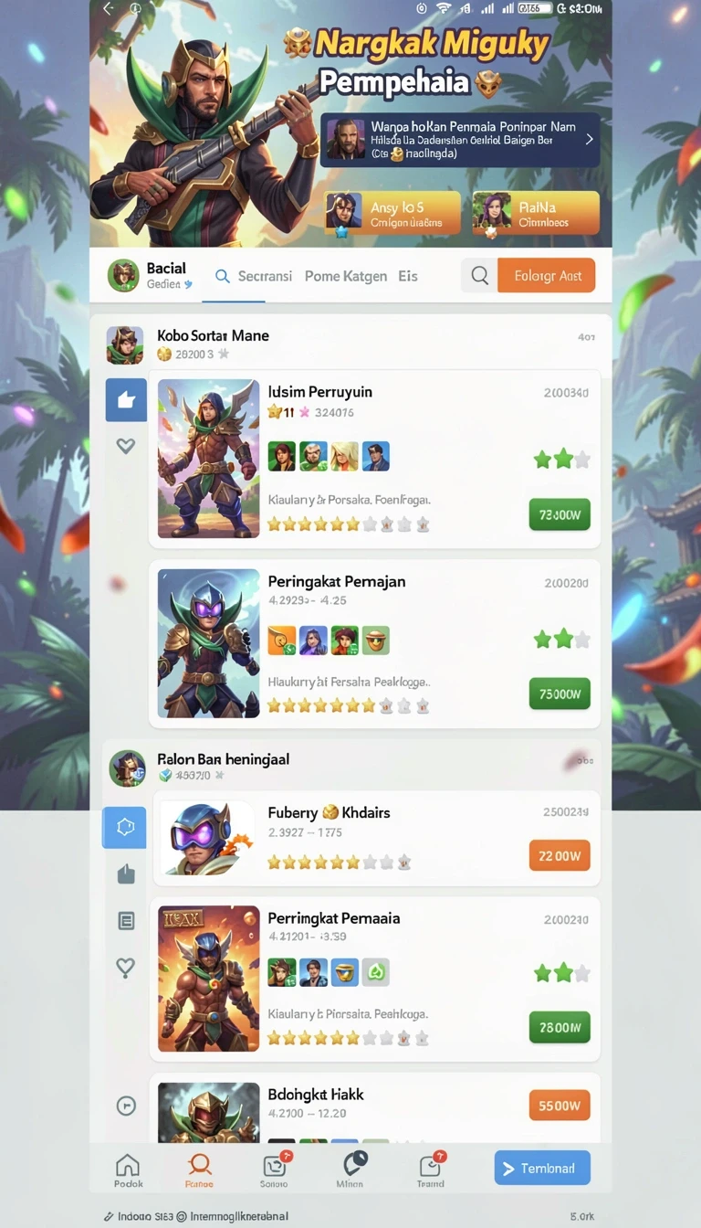 gim999 - Screenshot menampilkan karakter baru yang menarik.