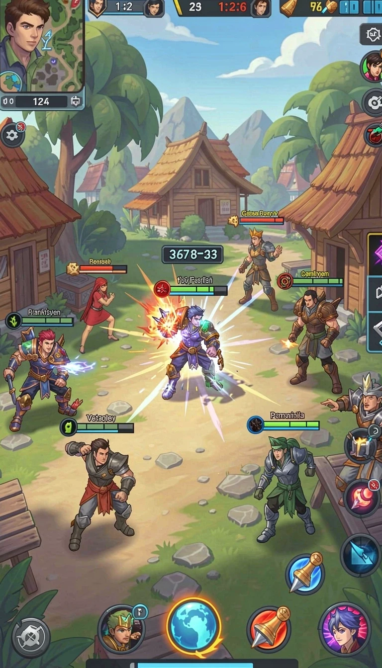 sakti77 - Screenshot 1 menunjukkan grafis yang menawan dari permainan.